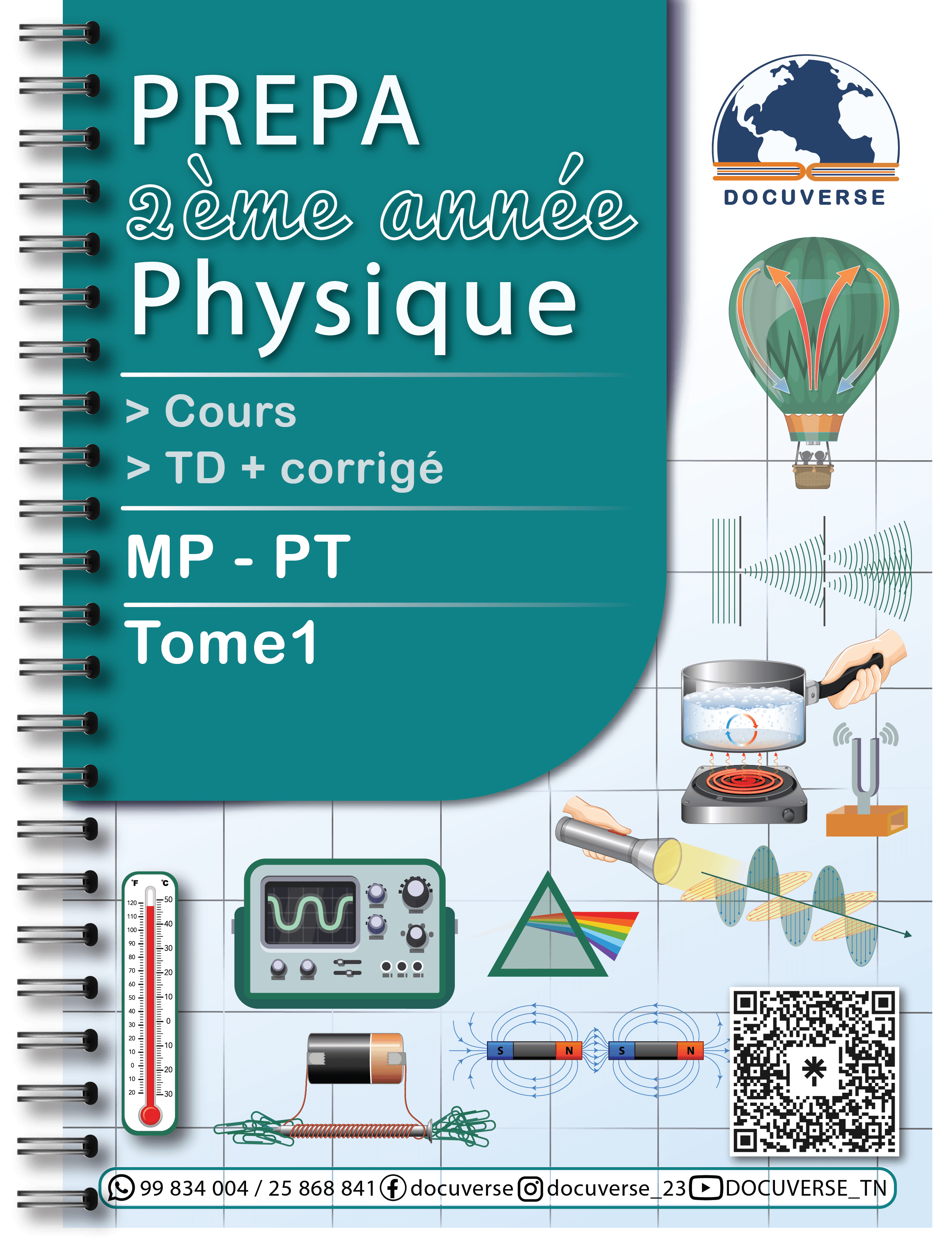 Physique version 1 Tome1 (MP-PT)