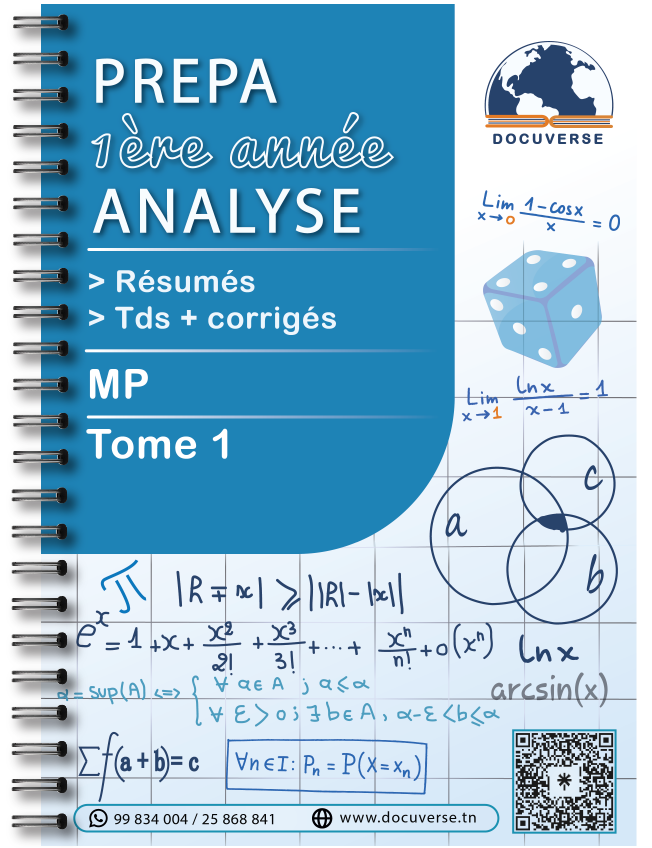 Analyse Tome 1
